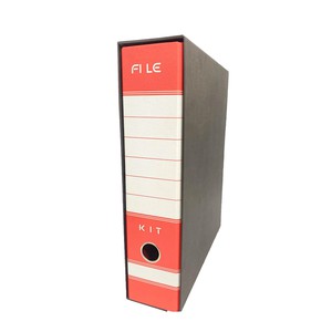 REGISTRATORE A LEVA KIT FILE ROSSO 35x28.5x8cm}