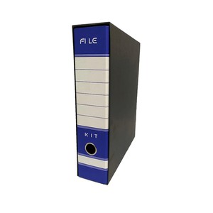 REGISTRATORE A LEVA KIT FILE BLU 35x28.5x8cm}