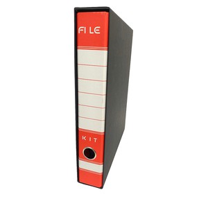 REGISTRATORE A LEVA KIT FILE ROSSO 35x28.5x5cm}