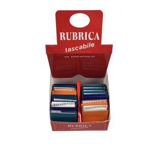 ESPOSITORE RUBRICHE TASCABILI 8x6cm - Perego Carta