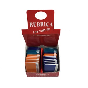 RUBRICA TASCABILE 6x9.5cm - Perego Carta