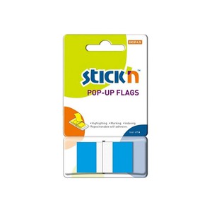 SEGNAPAGINA BLU OPAX 2.5x4.5cm}