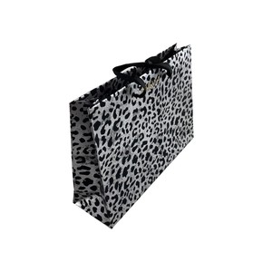 SHOPPER MAKULA PLATINUM LEOPARD 36X24cm