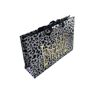 SHOPPER MAKULA PLATINUM LEOPARD 36X24cm