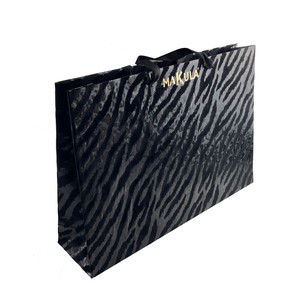 SHOPPER MAKULA EBONY TIGER LUCIDO 53X37cm}