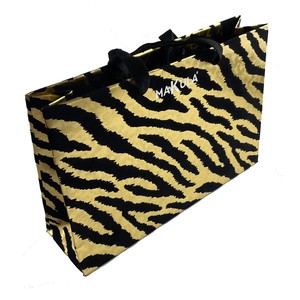 SHOPPER MAKULA GOLD TIGER 53X37cm}