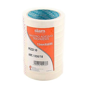 NASTRO ADESIVO TRASPARENTE 1.5cm x 66MT}