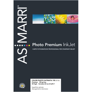 CARTA FOTOGRAFICA MARRI PHOTO PREMIUM BIANCA A4 260gr 40 FOGLI