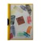 CARTELLINA CLIP PLASTICA GIALLA HFP 22x30.5cm