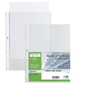 BUSTA PORTA CD TRASPARENTE HFP 21x29.7cm - Perego Carta