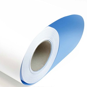 ROTOLO PLOTTER BLUE BACK ANTISPAPPOLO BIANCO PEREGO CARTA 120gr 100cm x 80MT}