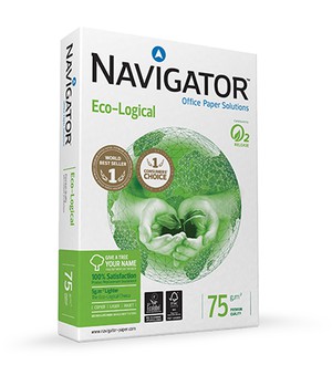 NAVIGATOR ECO-LOGICAL BIANCA THE NAVIGATOR COMPANY A4 75gr