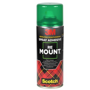 ADESIVO SPRAY RE MOUNT 3M