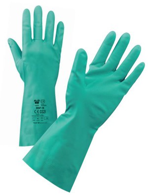 GUANTI NITRILE RNF-15 9 VERDE BOXER LINE