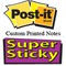 ETICHETTE POST-IT SUPER STICKY LABEL PADS 2900-WYEU MULTICOLORE 3M
