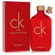 CK ONE by Calvin Klein - Eau De Toilette Spray (Unisex Red Collector's Edition) 3.3 oz 100 ml
