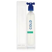 COLD by Benetton - Eau De Toilette Spray (Unisex) 3.4 oz 100 ml