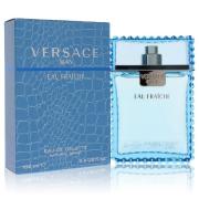 Versace Man by Versace - Eau Fraiche Eau De Toilette Spray (Blue) 3.4 oz 100 ml for Men