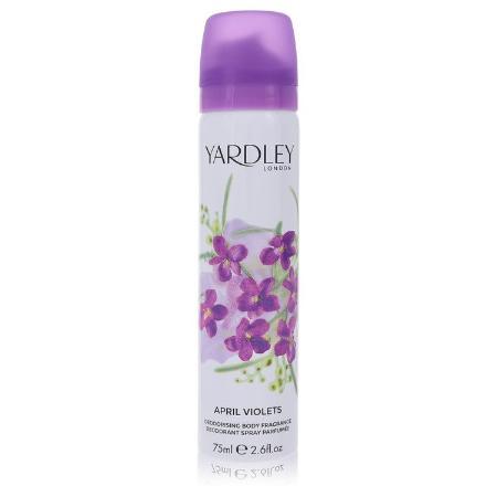 April Violets by Yardley London - Body Spray 2.6 oz 77 ml for Women