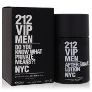 212 Vip by Carolina Herrera - After Shave 3.4 oz 100 ml for Men