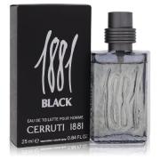 1881 Black by Nino Cerruti - Eau De Toilette Spray .85 oz 25 ml for Men