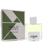 Solo Loewe Origami by Loewe - Eau De Toilette Spray 3.4 oz 100 ml for Men