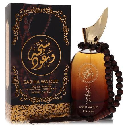 Sabha Wa Oud by Rihanah - Eau De Parfum Spray (Unisex) 3.4 oz 100 ml