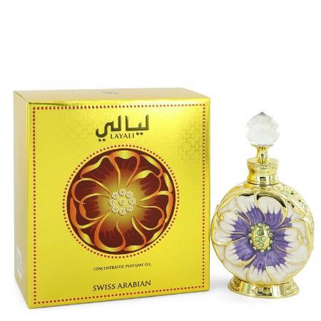 Swiss Arabian Layali by Swiss Arabian - Concentrated Perfume Oil 0.5 oz 15 ml for Women
