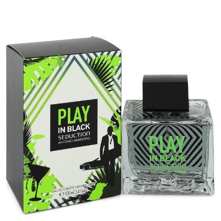 Play in Black Seduction for Men by Antonio Banderas