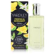 Yardley Freesia & Bergamot by Yardley London - Eau De Toilette Spray 4.2 oz 125 ml for Women