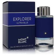 Montblanc Explorer Ultra Blue by Mont Blanc - Eau De Parfum Spray 3.3 oz 100 ml for Men