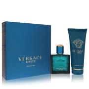 Versace Eros by Versace - Gift Set -- 1.7 oz Eau De Toilette Spray + 3.4 oz Shower Gel -- for Men