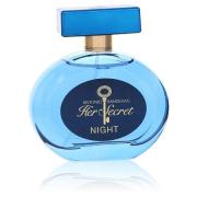 Her Secret Night by Antonio Banderas - Eau De Toilette Spray (unboxed) 2.7 oz 80 ml for Women