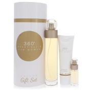 perry ellis 360 by Perry Ellis - Gift Set -- 3.4 oz Eau De Toilette Spray + .75 oz Mini EDT Spray + 3 oz Shower Gel -- for Women