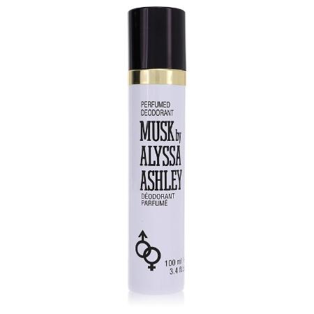 Alyssa Ashley Musk by Houbigant - Deodorant Spray 3.4 oz 100 ml for Women