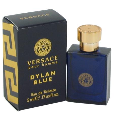 Versace Pour Homme Dylan Blue by Versace - Mini EDT .17 oz 5 ml for Men