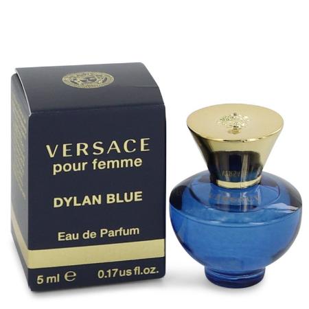 Versace Pour Femme Dylan Blue by Versace - Mini EDP .17 oz 5 ml for Women