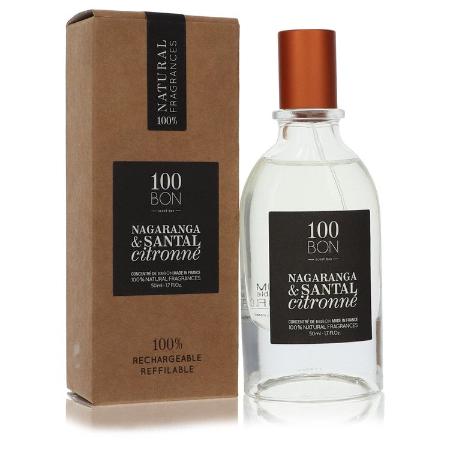 100 Bon Nagaranga & Santal Citronne by 100 Bon - Concentree De Parfum Spray (Unisex Refillable) 1.7 oz 50 ml