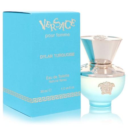 Versace Pour Femme Dylan Turquoise by Versace - Eau De Toilette Spray 1 oz 30 ml for Women