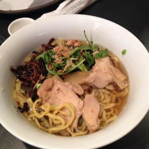 Ramen de poulet au citron