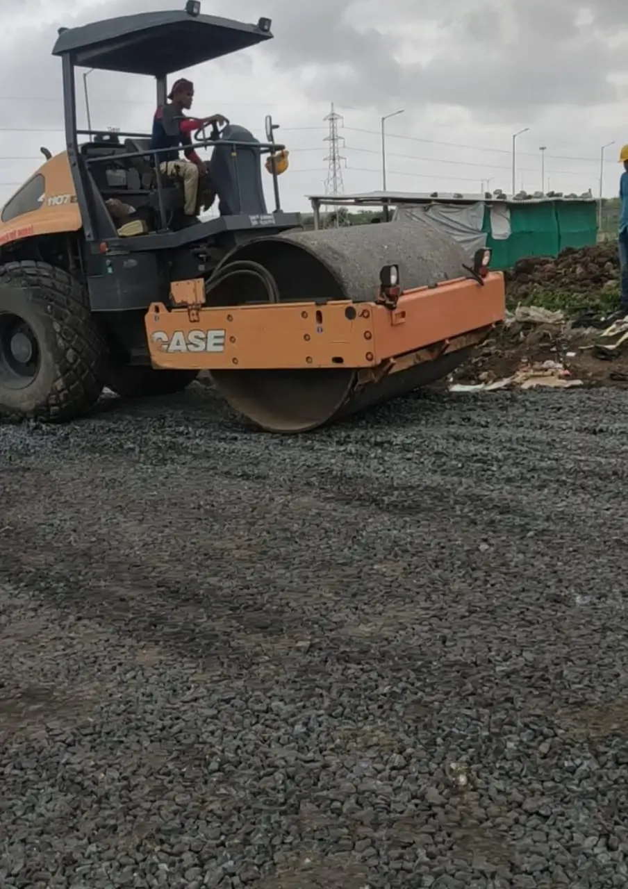 Road Infrastructure work at GACL Dahej