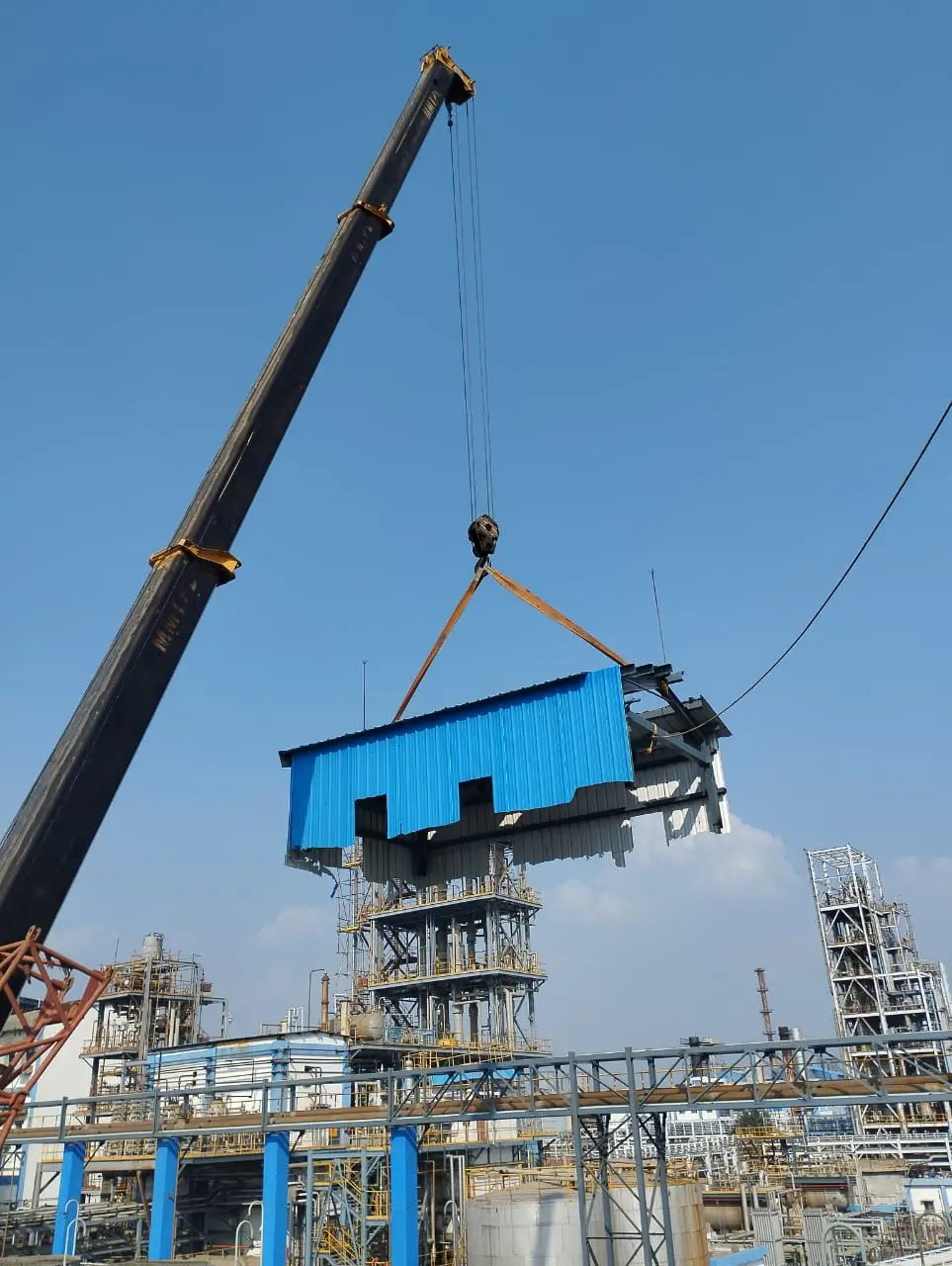 Fabrication, assembly and erection of junction house, GFL, Dahej