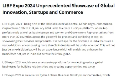 LIBF Expo 2024 Unprecedented Showcase of Global Innovation, Startups and Commerce