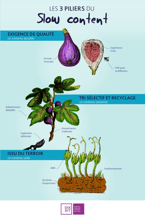 les 3 piliers du slow content