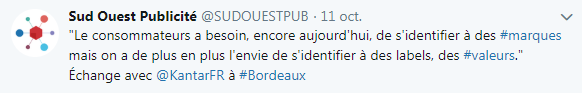 Twitter Sud Ouest Publicité