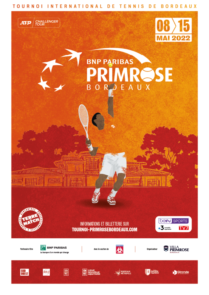 Affiche officielle Tournoi Primrose BNP Paribas