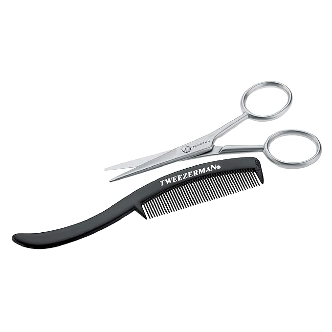 Tweezerman G.E.A.R. Mustache Scissors