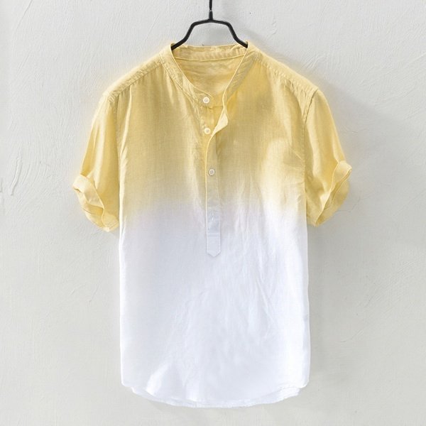 Men's Linen Breathable T-Shirt