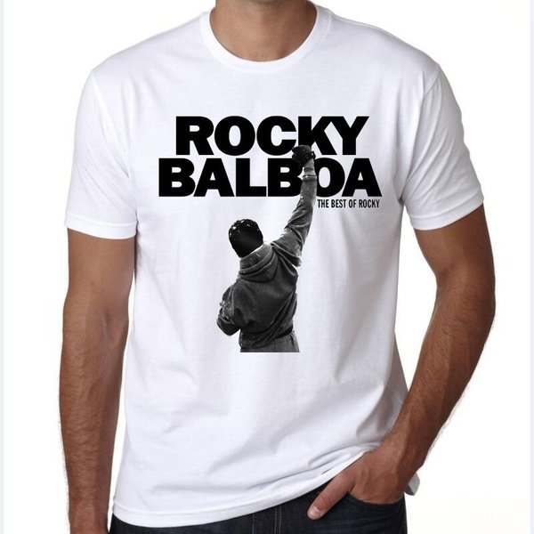 Men's Rocky Balboa Printed T-Shirt