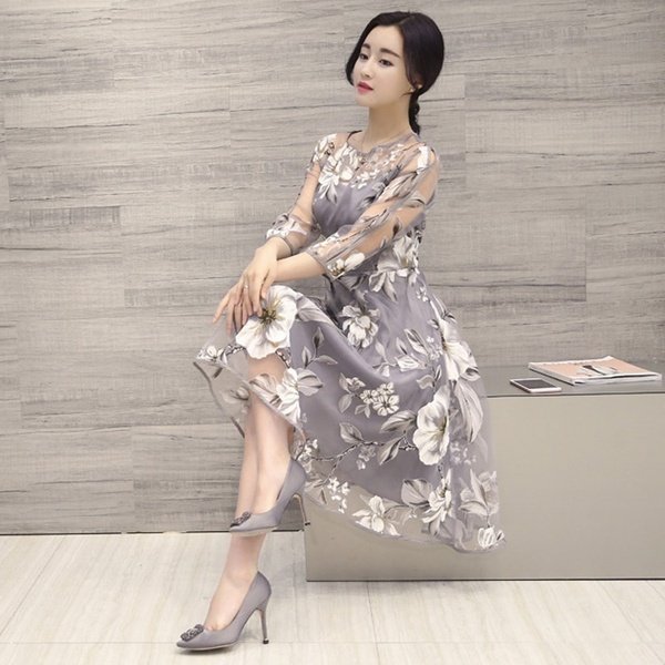 Women's Floral Printed Dress